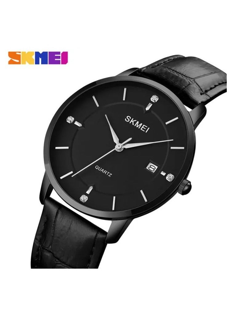 Skmei 1801 Men Luxury Quartz Wrist Watches Casual Fashion Leather Watches