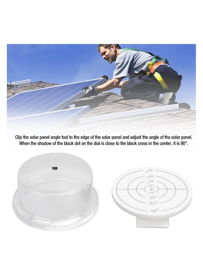 Solar Angle Guide for Solar Panels Tools, Solar Panel Accessories, Solar Tracker, Multipurpose Manual Angle Finde Sun Angle Guide, Water-Resistant Solar Angle Adjust Meter Sun Angle Finder Guide