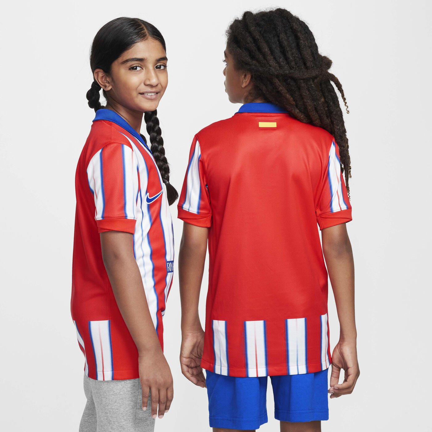 Kids' Atlético Madrid 24/25 Home Replica Football Jersey