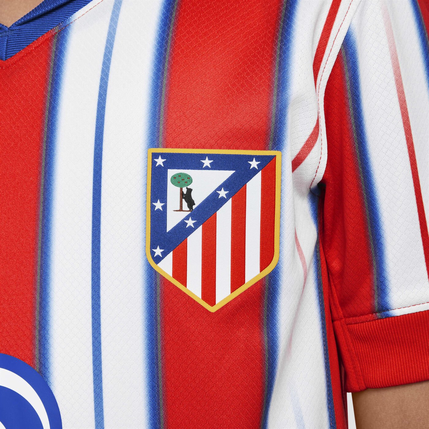 Kids' Atlético Madrid 24/25 Home Replica Football Jersey