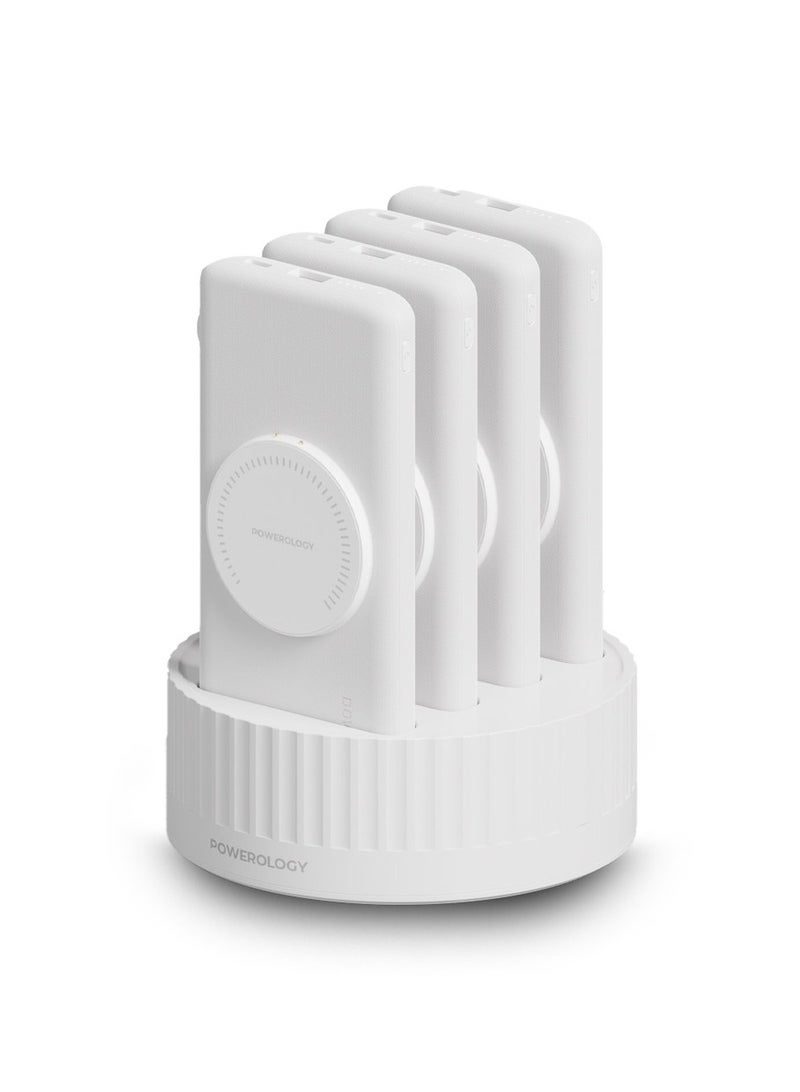 4in1 Station 10000mAh PD 100W QC Wireless Power Bank