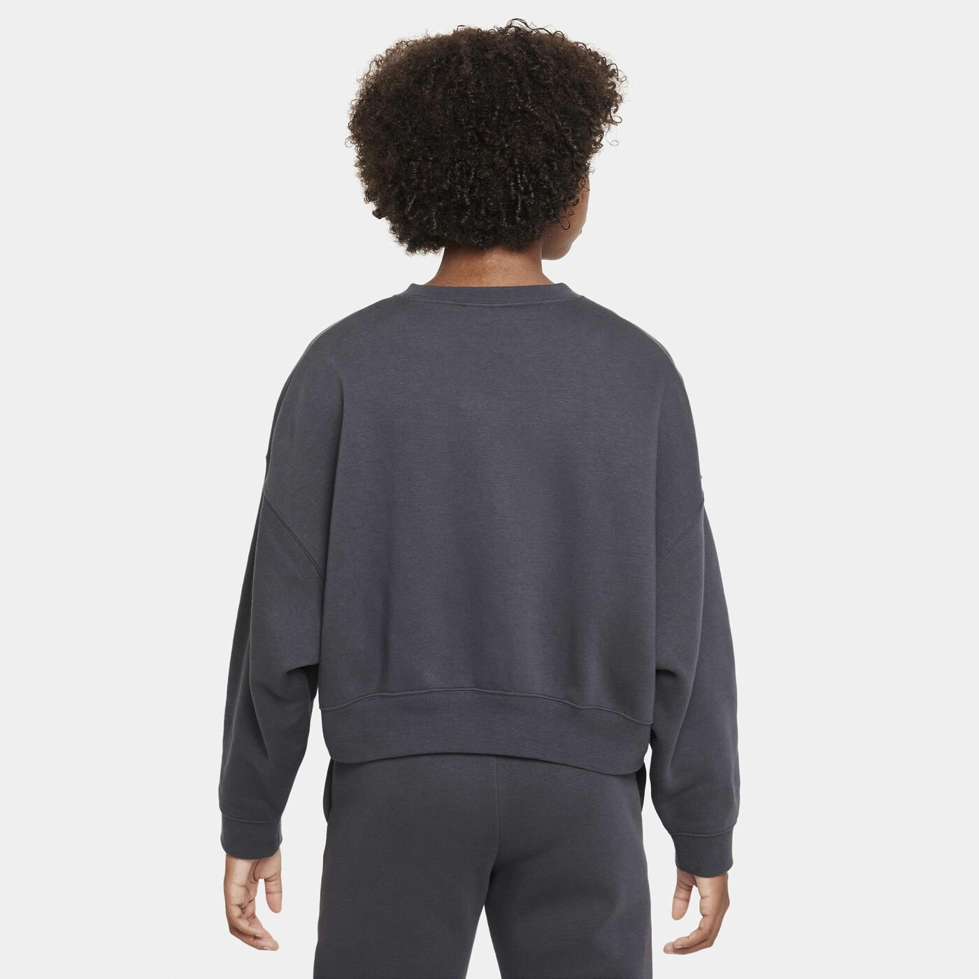 Kids' Sportswear Oversized Fleece Sweatshirt