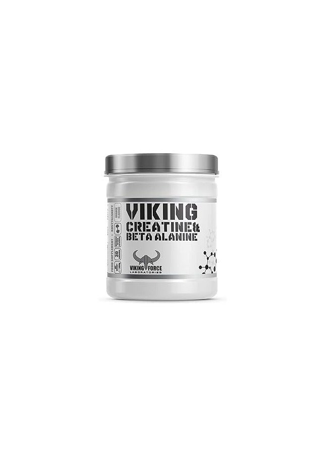 Viking Creatine and Beta Alanine 300g, 30 servings - Mix Berries