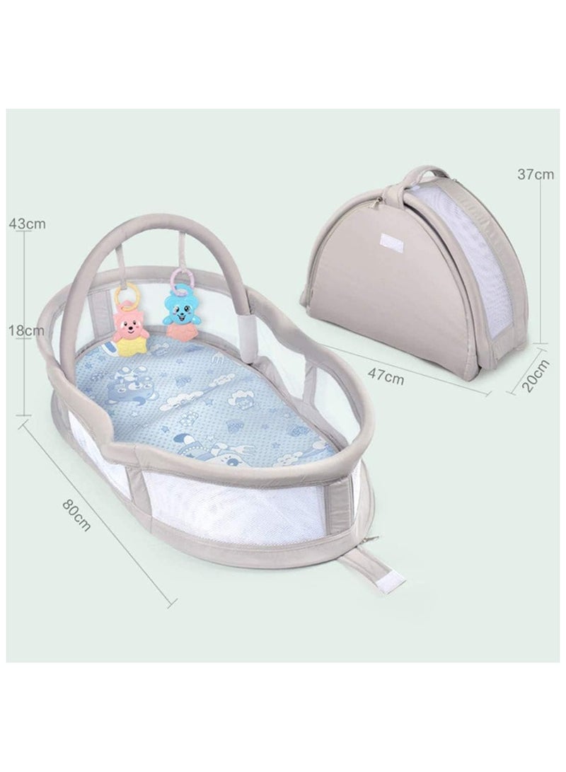 Little  Baby portable foldable sleeping basket , Pack of 1