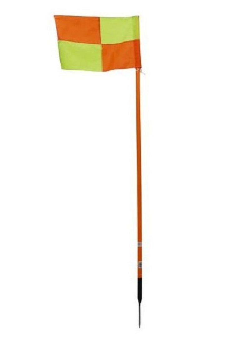 Soccer Football Corner Flag 160X2.5 Cm With Rubber Covered Spring At The Bottom 5 Pcs Set