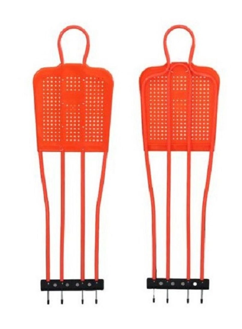 Football Free Kick Mannequins Soccer Equipment For Training 175 Cm 2 Pcs Set