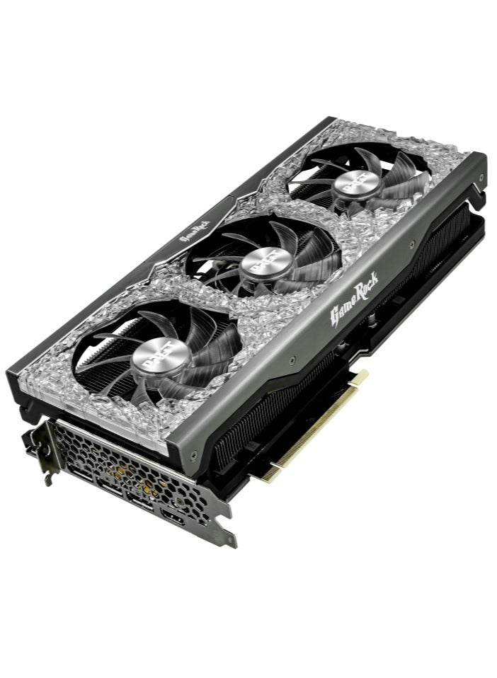 (USED) Nvidia GeForce RTX™ 3080 GameRock 10GB GDDR6X Graphics Card, 8704 CUDA Cores, 1755 MHz Boost Clock, 19 Gbps,320bits Interface, PCI-E 4.0, DP1.4a x 3, HDMI 2.1 | NED3080U19IA - 1020G