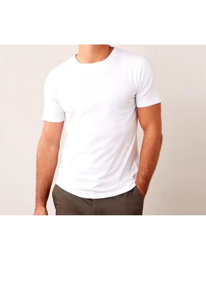 Classic Men's T-Shirt Set - 3 Pack - A Touch of Elegance and Everyday Comfort