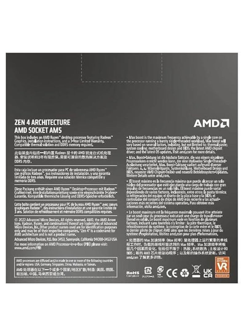 Ryzen™ 9 7900X 12-Core, 24-Thread Unlocked Desktop Processor ‎black