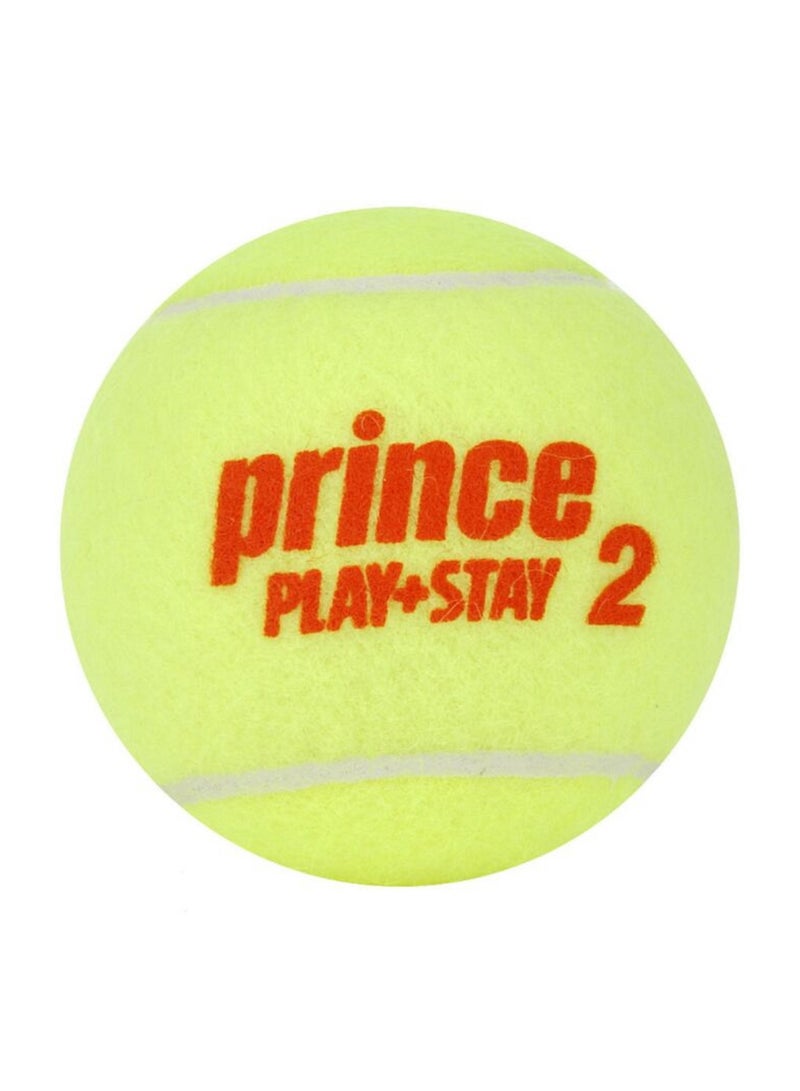 Prince Tennis Balls P&S Stage 2 Dot 3 Pcs Ball Can