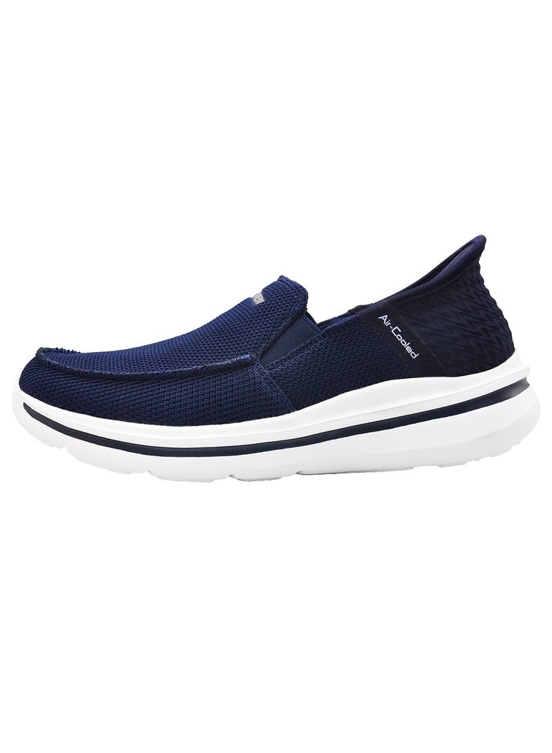 SKY VIEW Men's Slip-ins Loafer Smooth Step Hands Free Shoes Flats Comfortable And Light-Weight Slip On Walking Shoes For Men