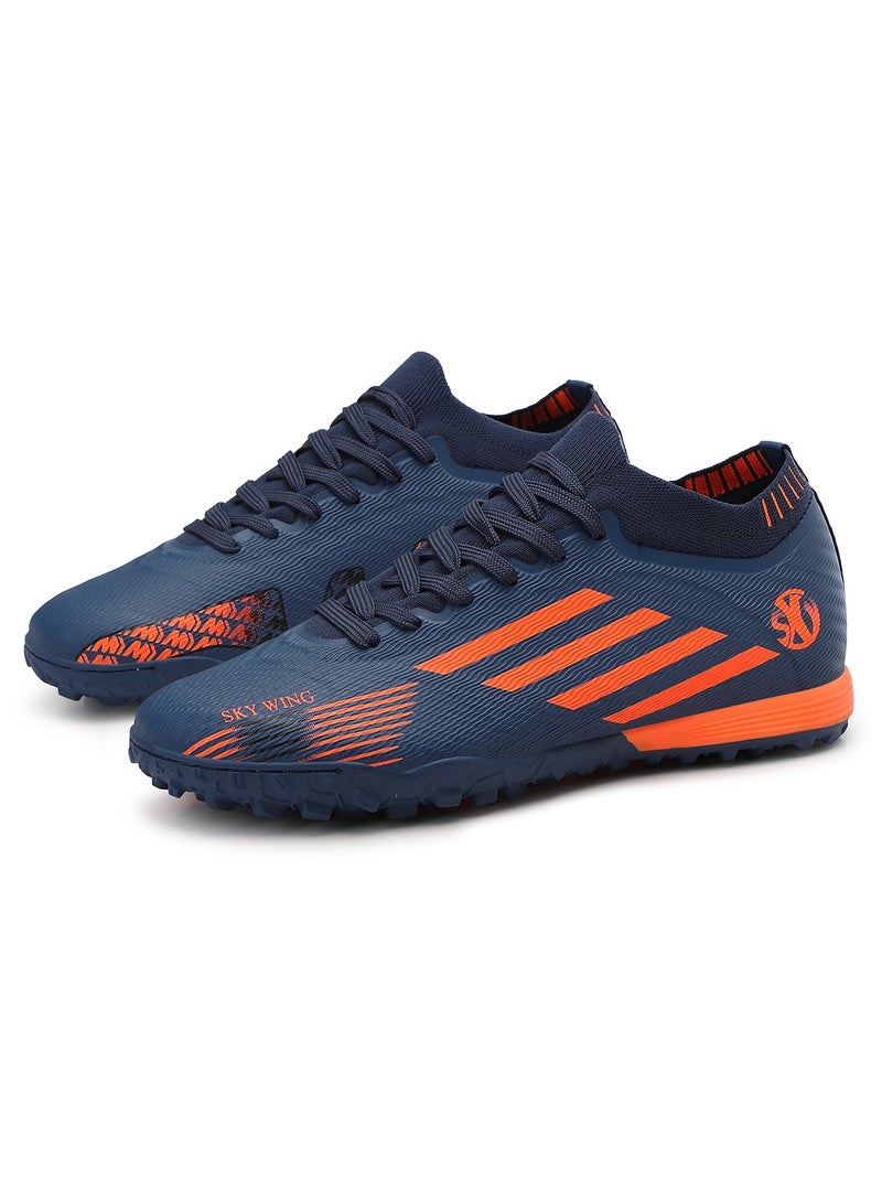 SKY WING Soccer Shoes For Men and Women Cleats ProfessionalTraining Unisex Football Shoes Indoor Outdoor Breathable Sneakers