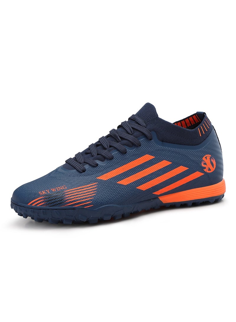 SKY WING Soccer Shoes For Men and Women Cleats ProfessionalTraining Unisex Football Shoes Indoor Outdoor Breathable Sneakers