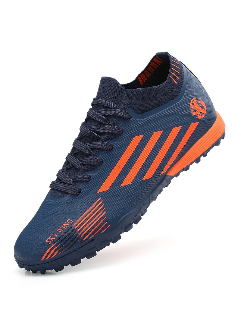 SKY WING Soccer Shoes For Men and Women Cleats ProfessionalTraining Unisex Football Shoes Indoor Outdoor Breathable Sneakers