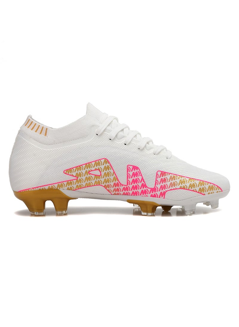 SKY WING Soccer Shoes For Men and Women Cleats Professional Low Top Breathable Training Football Shoes Unisex Indoor Outdoor Sneakers