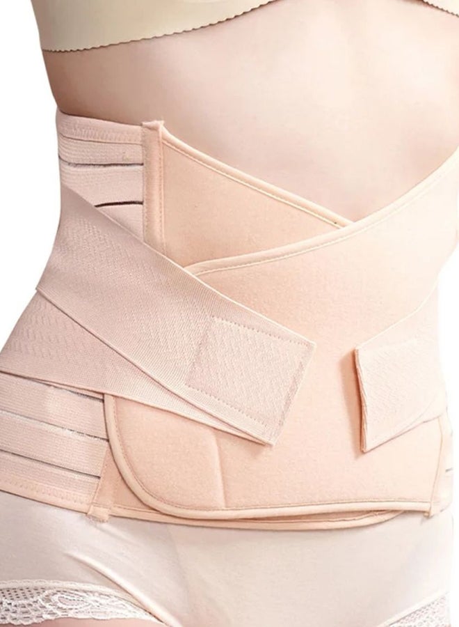 Postpartum Recovery Tummy Control Shapewear Belt Beige