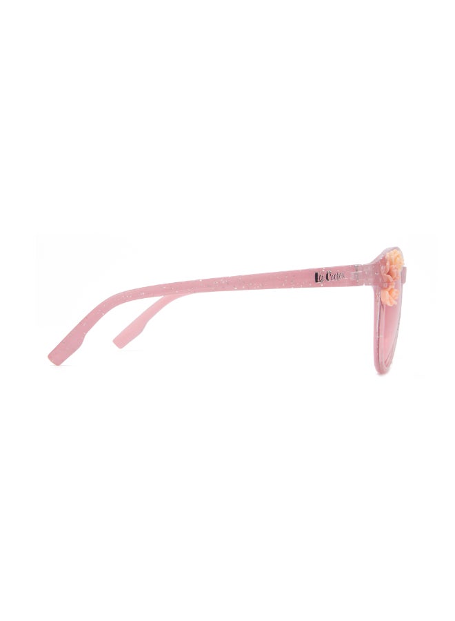 Girls' Polarized Sunglasses Pink Frame Pink Lens - 46mm Lens - LCK107C01