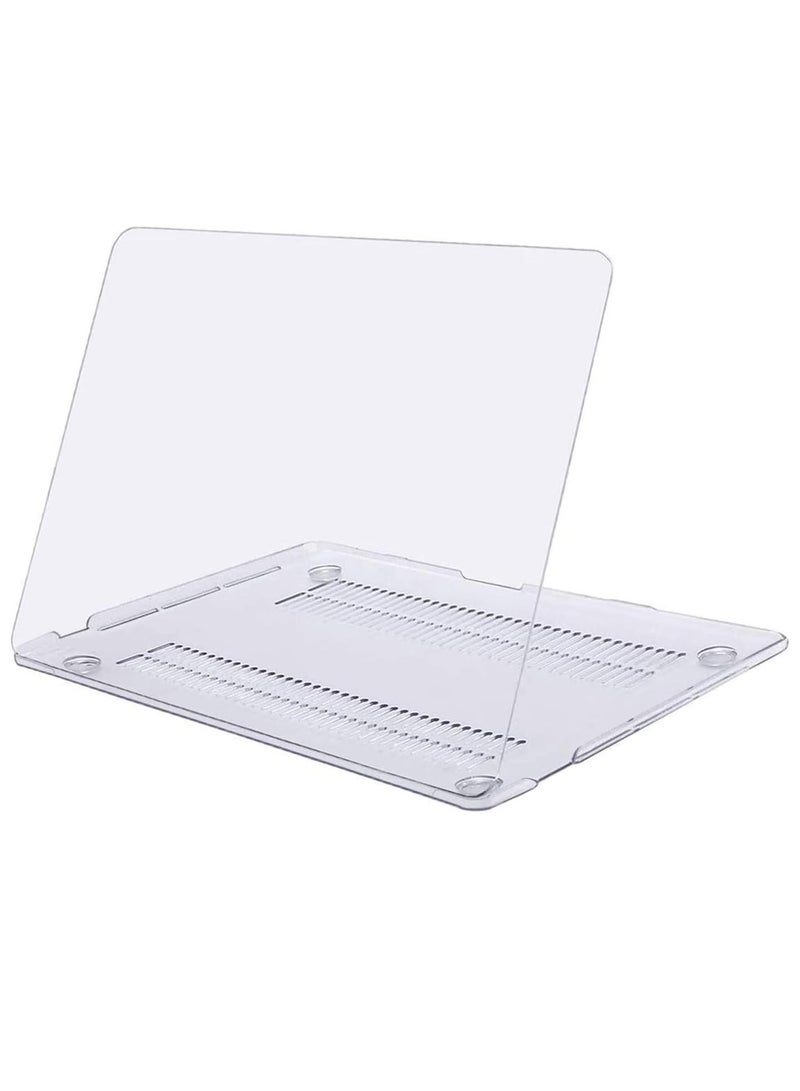 Compatible with MacBook Air 13.6 inch Case 2022 2023 Release A2681 M2 Chip with Liquid Retina Display & Touch ID, Protective Plastic Hard Shell Case Cover (Crystal Clear)