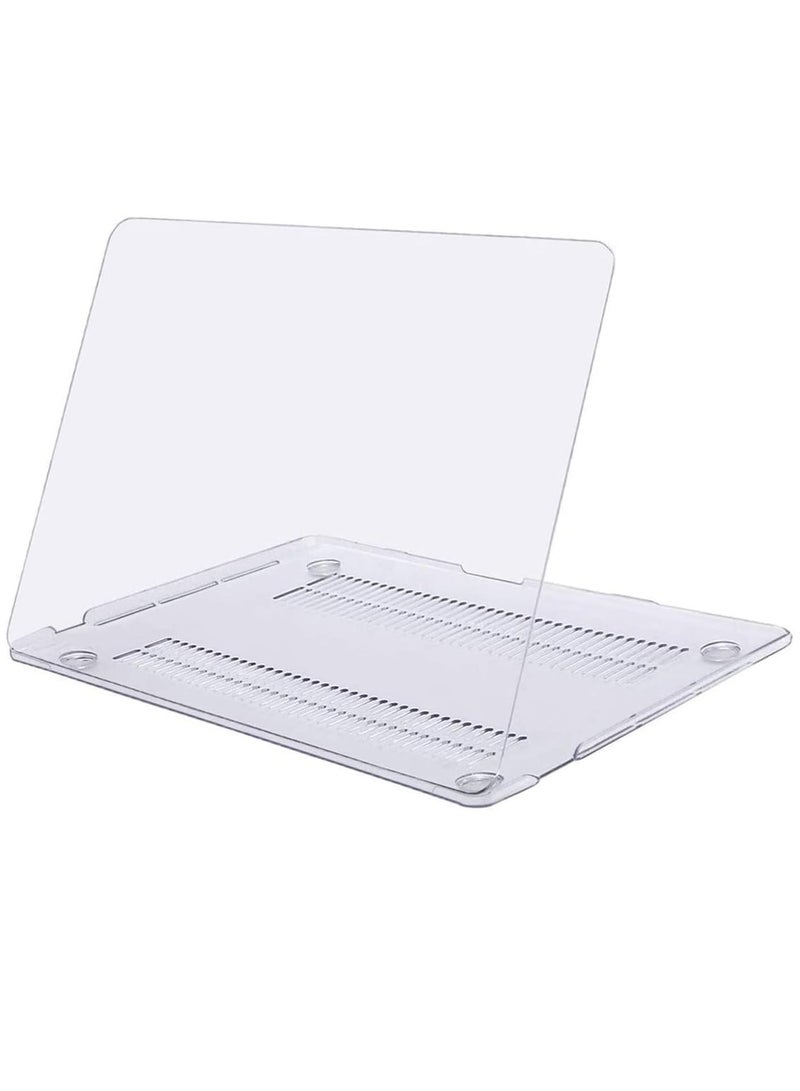 Compatible with MacBook Air 13.6 inch Case 2022 2023 Release A2681 M2 Chip with Liquid Retina Display & Touch ID, Protective Plastic Hard Shell Case Cover (Crystal Clear)