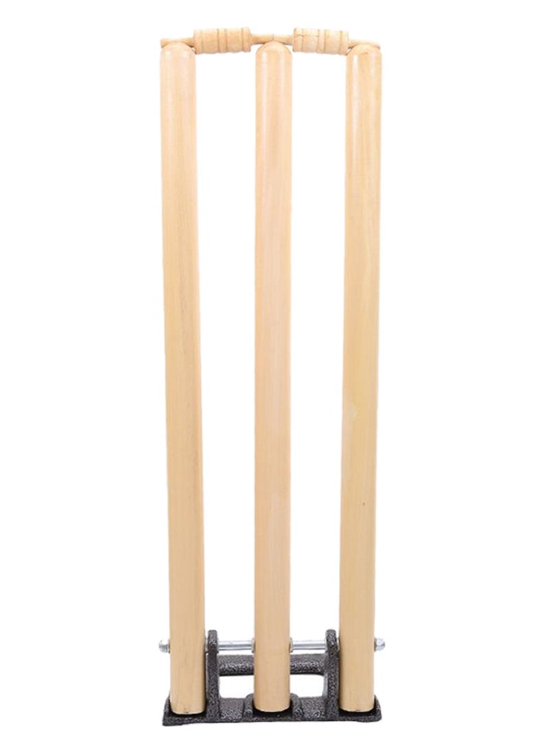 Cricket Stumps With Spring Stand 28 inch