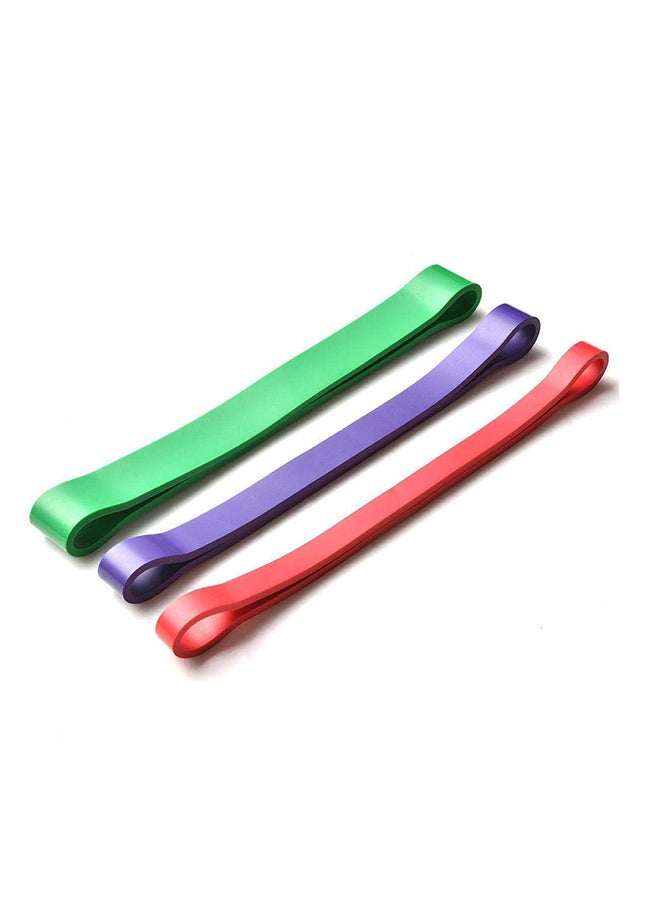 3-Piece Latex Stretching Band Loop Strap