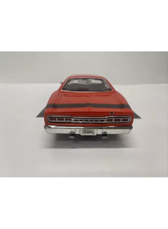 1/24 Scale 1969 Dodge Coronet Super Bee Diecast Model Car Red Muscle Car Replica