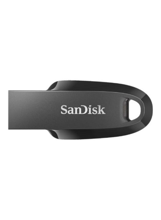 SanDisk Ultra Curve Flash Drive, USB 3.2, Black, SDCZ550-256G-G46 256 GB