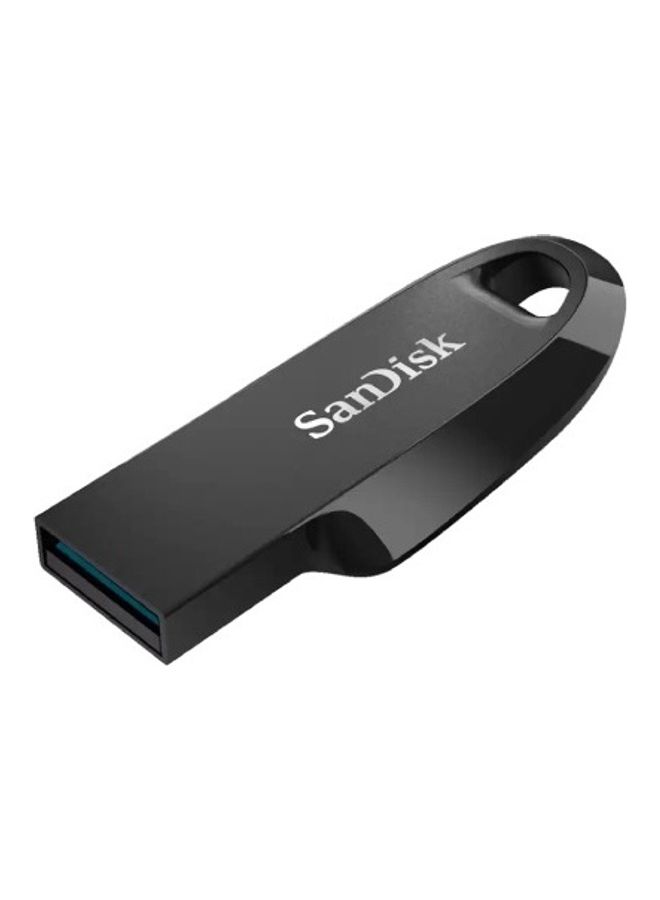 SanDisk Ultra Curve Flash Drive, USB 3.2, Black, SDCZ550-256G-G46 256 GB
