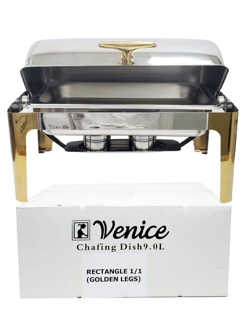 Roll Top Chafing Dish 9 Ltr