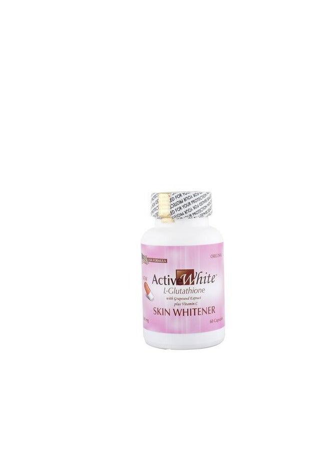 Active White L Glutathione For Glowing Skin - 60 Capsule