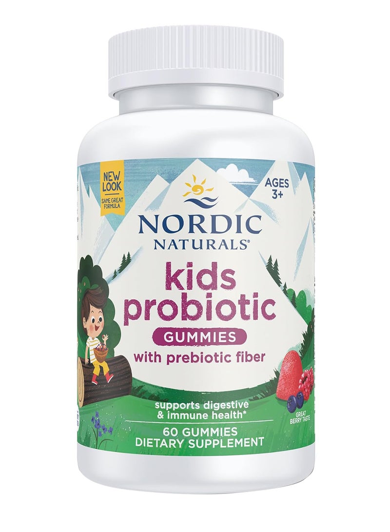 Probiotic Gummies Kids 60 Gummies