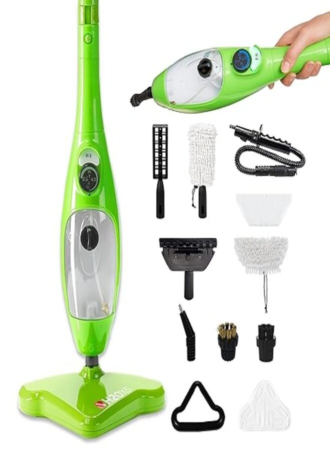 X5 Electric Steam Mop and Handheld Steam Cleaner For Cleaning Hardwood and Kitchen Tile Floors, Grout Cleaner, Upholstery Cleaner and Carpets