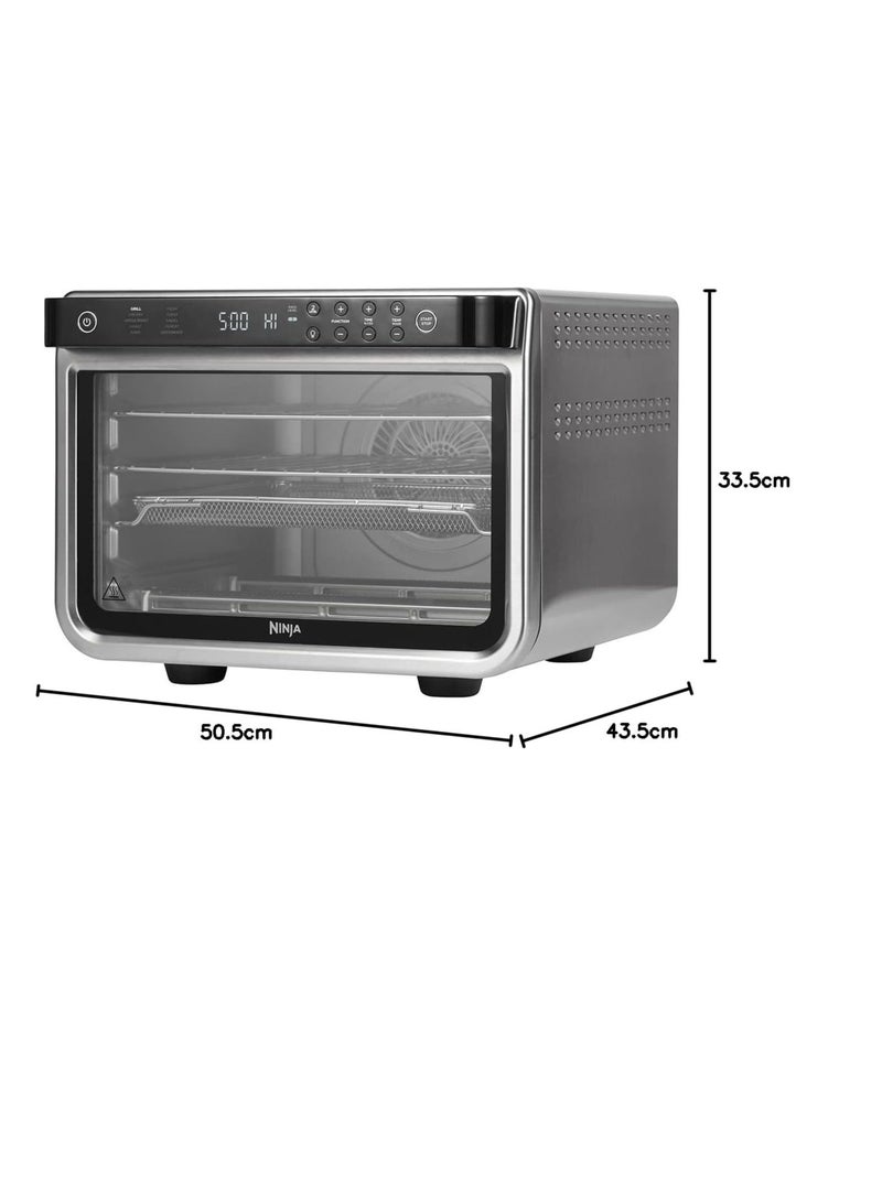 Foodi 10-in-1 Multifunction Oven, Fast Mini Oven, Countertop Oven, 10 Cooking Functions, Air Fry, Pizza, Grill, Roast, Bake, Toast, Bagel & More, Make Family-Size Meals 1 L 2400 W Dt200ME 43.5