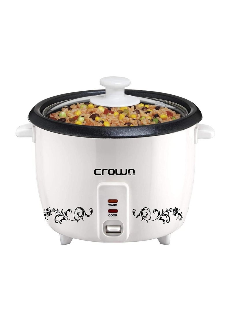 Rice Cooker with Steamer, 220-240 V, 50/60 Hz 1.8 L 700 W RC-170 White