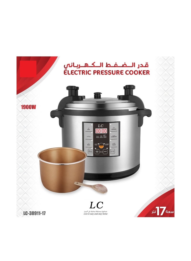 Electric Pressure Cooker 17L 1900W