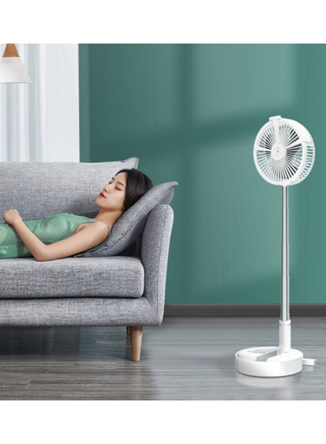 Multifunctional Humidifying USB Electric Fan PAA2402W White/Silver