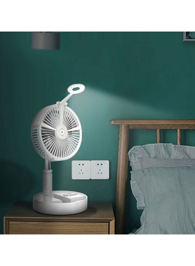 Multifunctional Humidifying USB Electric Fan PAA2402W White/Silver