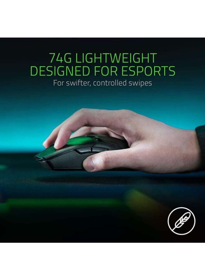 Razer Viper Ultimate Hyperspeed Lightest Wireless Gaming Mouse - 20K DPI Optical Sensor, Chroma RGB Lighting, 8 Programmable Buttons (Without Charging Dock) -