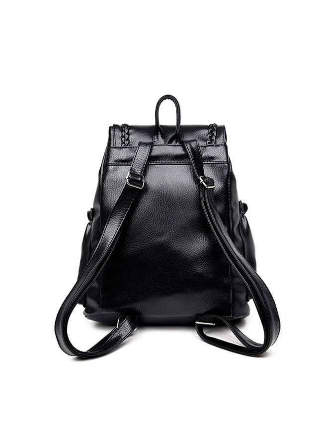 Vintage Rucksack Backpack Black