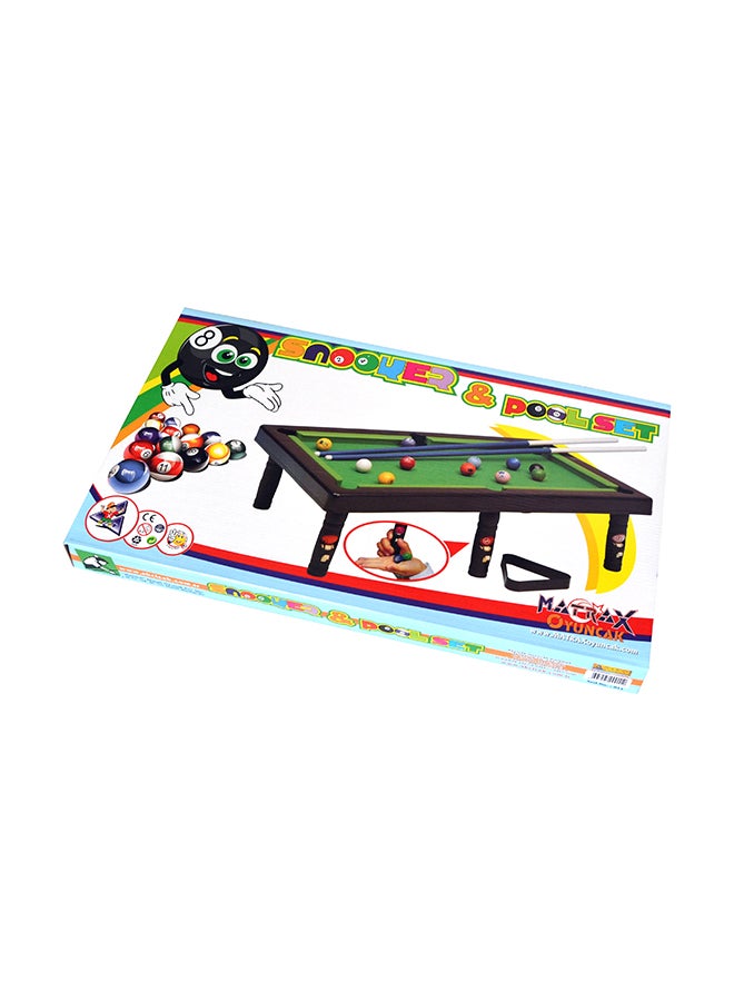 Snooker And Pool Set Billards