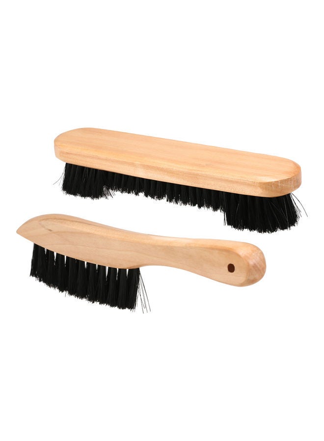 2-Piece Billiard Table Hair Brush Set