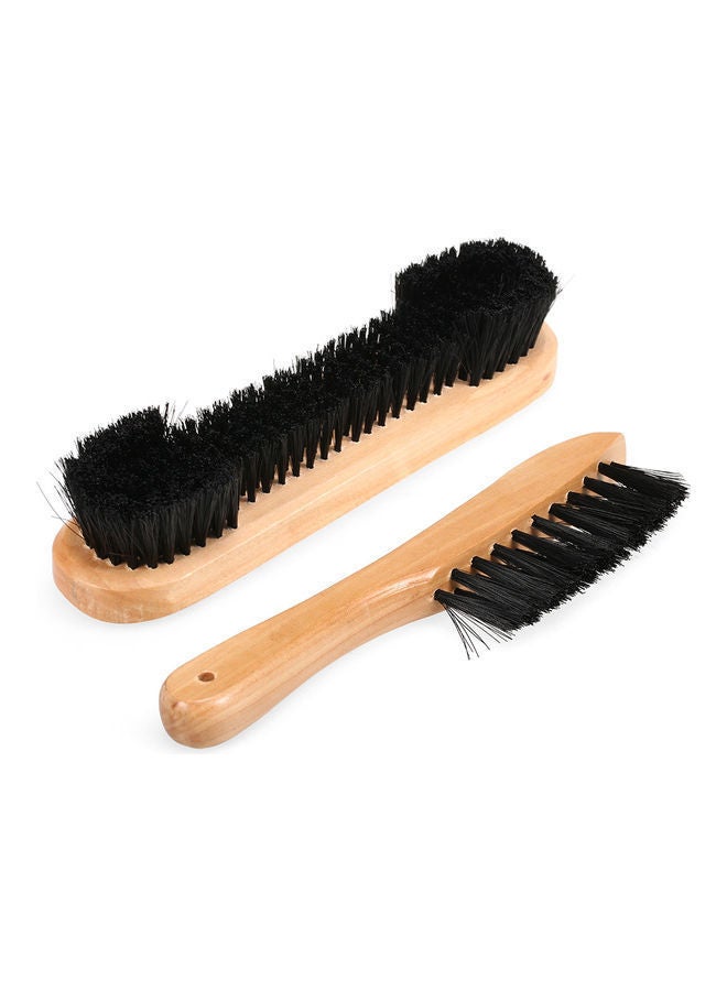 2-Piece Billiard Table Hair Brush Set