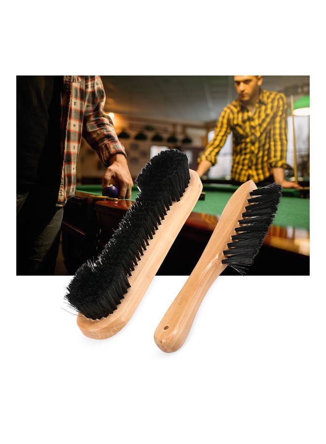 2-Piece Billiard Table Hair Brush Set