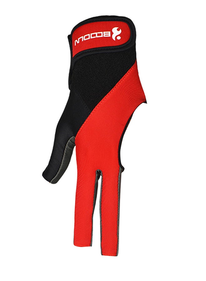 Three Cut Pool Cue Billiard Gloves S-M