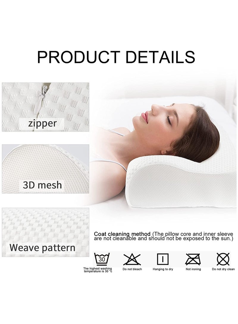 Memory Foam Pillow (23.6