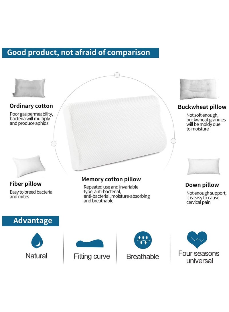 Memory Foam Pillow (23.6