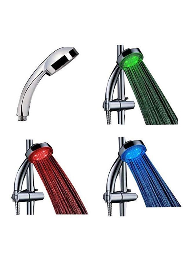 LED Handheld Shower Silver 4.25inch