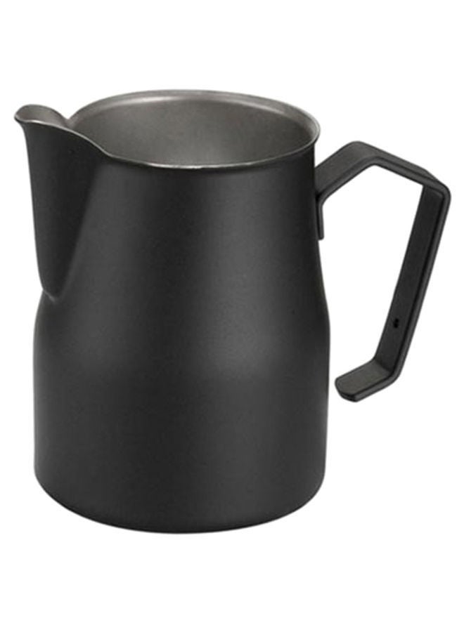 Non-Stick Coffee Milk Frothing Pitcher Black 0.35Liters