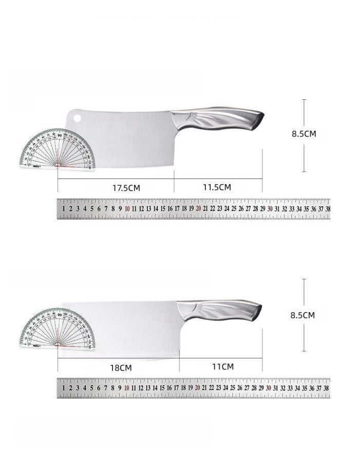 Piece Kitchen Knife Set - Stainless Steel Kitchen Precision Knives Set,7-Piece Kitchen Sharp Knife Set, Non-stick Anti-Slip Stainless Steel Chef Knife Set with Universal Knife Holder for Home Use