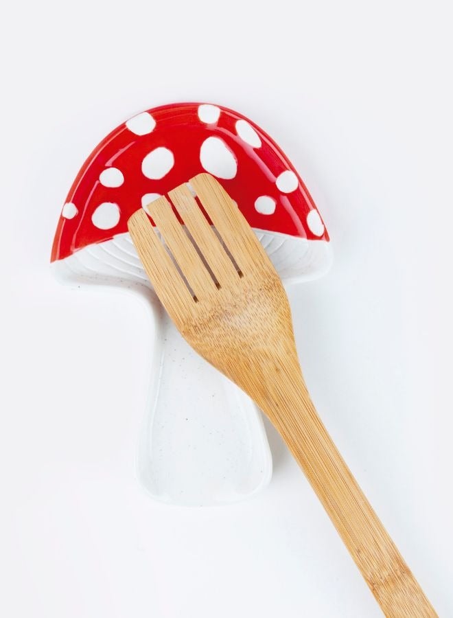 Spoon holder | Amanita Spoon Rest | Kitchen Tools | Utensil rest | Kitchen Accessory
